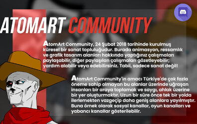 Konu Güncellendi! / +2000 ÜYE - [Discord Türkiye'nin En Büyüğü] | Atomart Sanat & Anime & Etkinlik Topluluğu